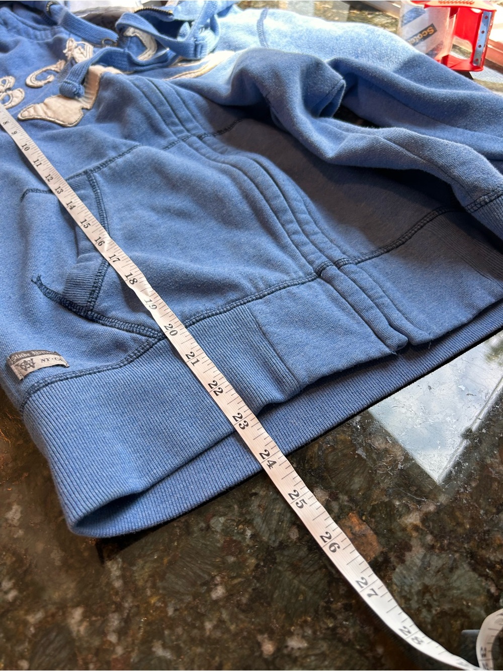 Slade Wilder SW 78 Full Zip Hoodie. Y2K Embroidered. Racing stripes. SZ S. 2000 - Picture 9 of 11